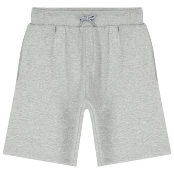 Boys Grey Logo Shorts